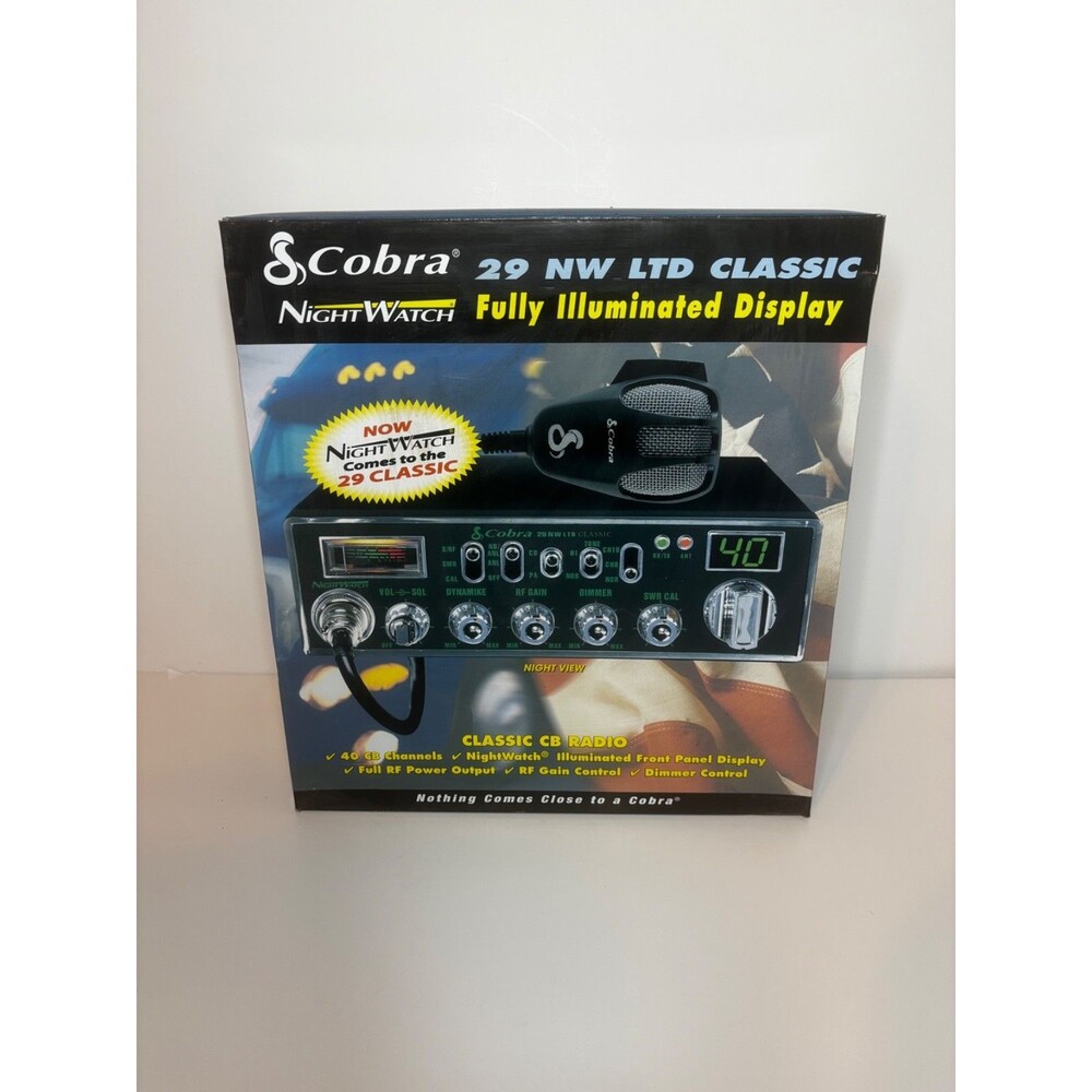 Cobra 29 NW LTD Classic CB Radio New- Illuminated Display
